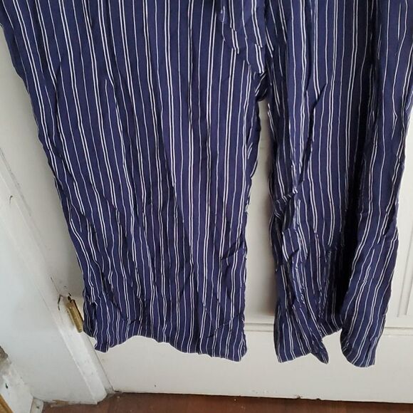 Blue and White Striped Jumpsuit. - Picture 6 of 8